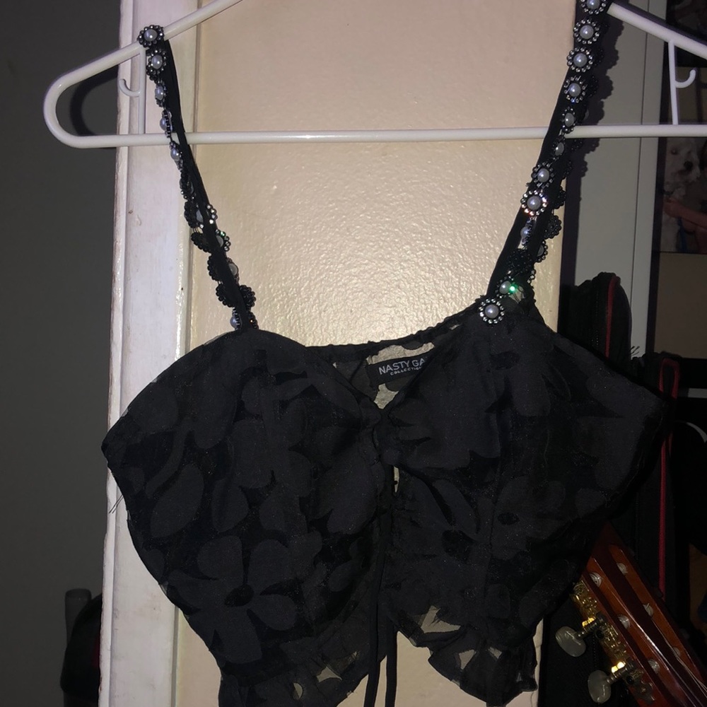 Sexy nasty gal lacy top